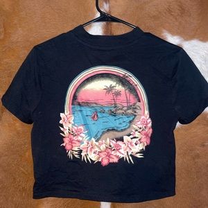 Black Volcom women’s top size XS(0-2)